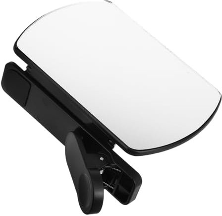 OSALADI Black Phone Camera Mirror Clip Kit with Adjustable Angle for Creative Photography Travel Friendly Smartphone Reflector Accessories for Unique Mirror Effects