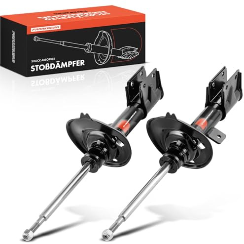 Frankberg 2x Amortisseur à gaz Avant Gauche Droite 517mm Pression de gaz Compatible avec Berlingo monospace B9 Partner Tepee Partner Camionnette/MPV Remplacer# 9684108380