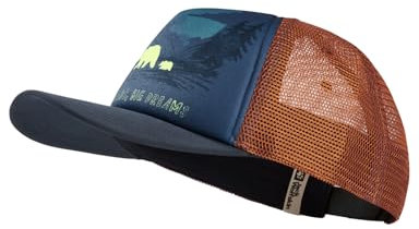 Jack Wolfskin Unisex Kinder Animal Mesh Cap Baseballkappe, Print Evening Sky, Einheitsgröße EU