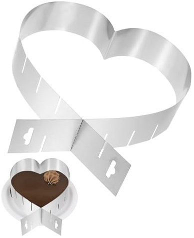 Stampo da forno a forma di cuore, di alta qualità, per gli appassionati di cottura, perfetto per feste di famiglia e feste, facile da usare e durevole