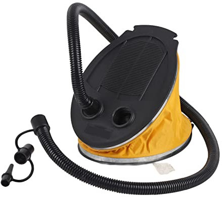 Pompa del Piede, Plastica Pompa a Palloncini per Pompa per Aria del Piede con Volume Elevato per Barche Gonfiabili Letti da Nuotare (Cilindro d'aria gonfiabile)