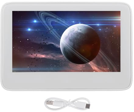 Elprico Teleskop -Okulare Kamera, 4K 5 -Zoll -Display 5X Digital Zoom Elektronische Okularkamera mit 8,3 MP -Okular und 12MP -Foto für Astronomische Erkundung und Vogelbeobachtung