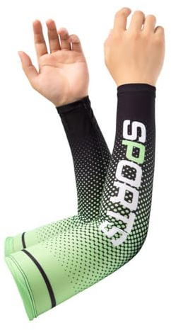 Chenxi Studio Mangas de ciclismo al aire libre, seda de hielo, protección solar para brazos, deportes de refrigeración para baloncesto, correr, protección solar de seda de hielo