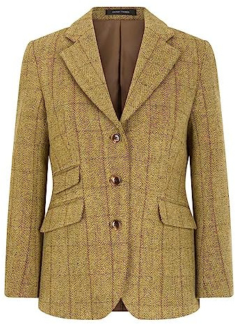 WALKER AND HAWKES - Derby Tweed Mayland Blazer, Ljus salvia, 44 SE