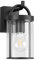 Klighten Außenwandleuchte Vintage, Wandleuchte Aussen Industrial, Schwarz Außenlampe, E27 Außen Wandlampe, Aluminium Außenleuchte, für Terrasse Garten, 40W Max, IP44, ohne Leuchtmittel