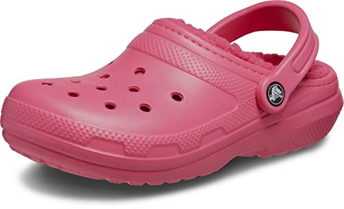 Crocs Classic Gefütterter Clog, Erwachsene, Unisex, Hyper Pink, 42/43 EU
