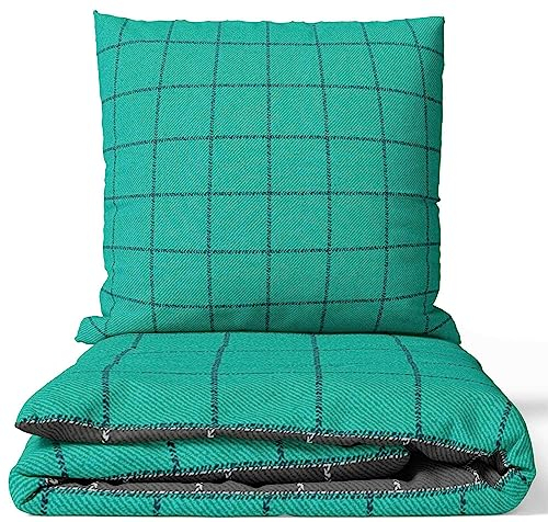 Leonado Vicenti Bettwäsche 100% Baumwolle Kariert Bettwäsche Wendebettwäsche Renforce Deckenbezug Kissenbezug Set modern 135x200 / 155x200 / 155x220 / 200x200 / 200x220 / 240x220
