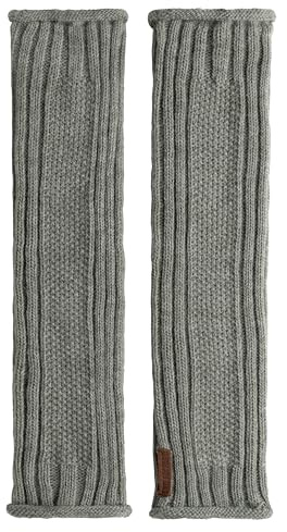 KNIT FACTORY - Kick Beinwärmer - Stulpen für Damen - Damen Wadenwärmer aus Wolle - Leg Warmers - Für Herbst und Winter - Urban Green