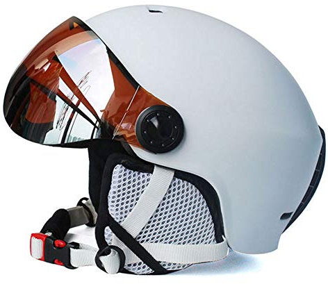 Skidhjälm Skidhjälm av hög kvalitet Vintersport Snowboardhjälmar med glasögon Dam