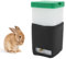 Beheizter Wassernapf, 1L Beheizte Kleintierflasche Konstante Temperatur Kleintierwasserspender Tragbarer Tierwasserspender Kerbl Pet Kleintiertränke für Kaninchen Hamster Vögel