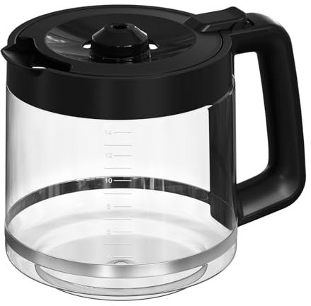 14 Cups Coffee Maker Carafe Replacement Pot Compatible with Mr. Coffee 14-Cups Programmable Coffee Maker, 1 Pack