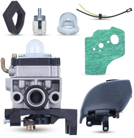 Gubeter Carburateur GX35, Pour Honda GX35 GX 35 1.3HP 4 temps Mini moteur à essence coupe-bordure, 16100-Z0Z-034, 17211-Z0Z-000