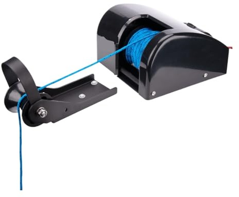 SMTYXS Treuil D'ancre Électrique for Ponton d'eau Salée, Kit De Télécommande sans Fil, 25 LB Performances Puissantes