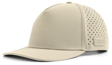 Oversize XXL XL 5-panels snapback-hatt, hög profil laser perforerad hatt, strukturerad andningsbar nätkeps för stora huvuden