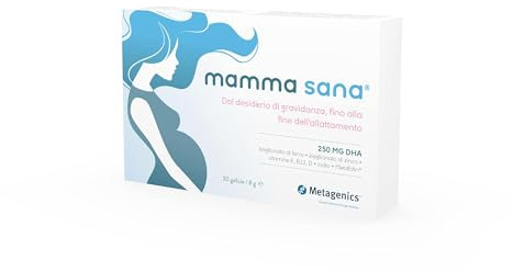Metagenics MammaSana - Dal Desiderio di Gravidanza, Fino Alla Fine dell’Allattamento - 30 Gellule