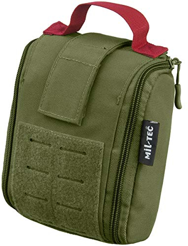Mil-Tec Erste-Hilfe-Paket-13491001 Erste-Hilfe-Paket Oliv Einheitsgröße