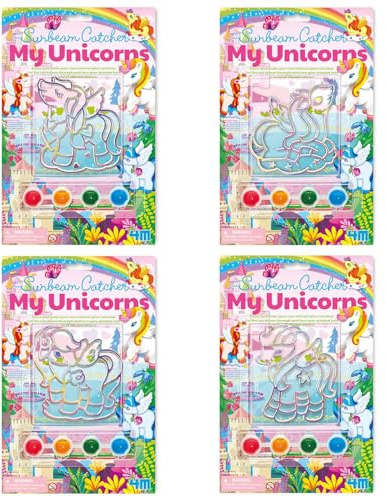4M 404750 Unicorn Sunbeam Catcher Unit, Multi Colour