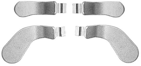 Fiorky 14 Piezas Accesorios de Repuesto para Botones de Eleva la Experiencia de Juego Paletas de Metal Empuñaduras para Pulgar Accesorios de Palanca de Pulgar de precisión Mejorada Reemplaz