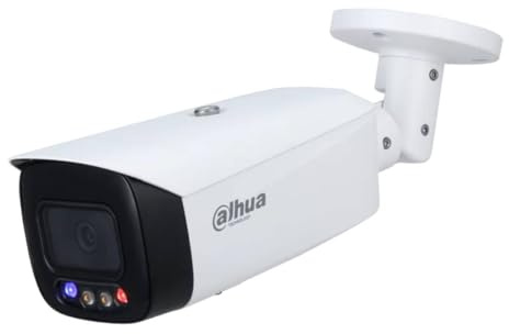 Dahua Bullet WLAN Kamera DH-IPC-HFW3449T1P-AS-PV-0280B-S5 Wizsense Überwachungskamera mit 4 Megapixel Auflösung, Kamera für außen, professionelle Outdoor WiFi IP Kamera/Netzwerkkamera