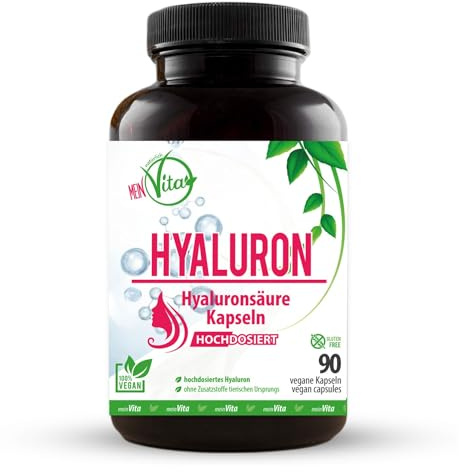 MeinVita Hyaluronsäure a`500mg, 90 Kapseln Dose