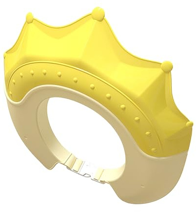 Cuffia da doccia resistente all'acqua per neonati con paraorecchie protettive, accessorio da bagno regolabile flessibile per bambini