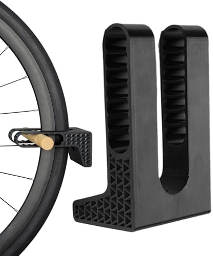 Bike Rack Garage - Wall Bicycle Hanger Holds 110lbs, Space-Saving Vertical Storage, Heavy Duty Mount For Home Apartment, Indoor Outdoor Shed Organizer | Steel Bike Hook For Storage Use
