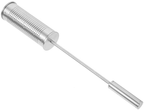 PACKOVE Colador de Té de Acero Inoxidable Infusor de Té de Metal Tubo Filtrante Herramienta Práctica para Preparar Suelto en Hogar
