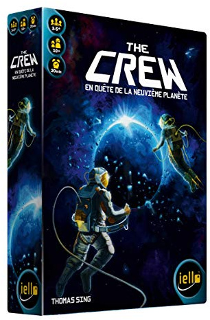 IELLO The Crew – Version Française – Jeu de Cartes coopératif de Plis – Missions spatiales et stratégie d’équipe | 3–5 Joueurs | 20 Min | Dès 10 Ans
