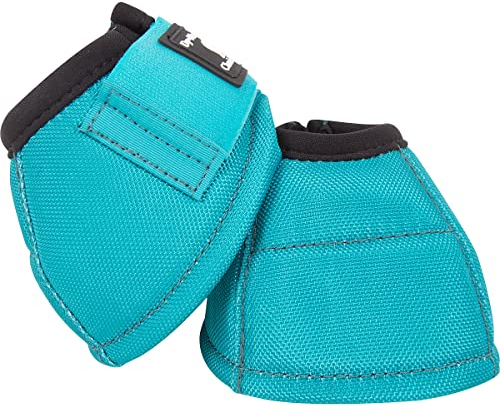 Classic Equine Dyno No-Turn Bell Boot Aqua L