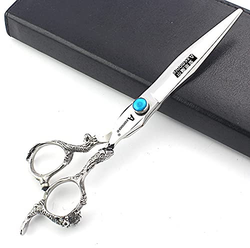 Forbici professionali giapponesi da parrucchiere, 15,2 cm, strumenti professionali per modellare e tagliare le lische di pesce (forbici piatte da 17,8 cm)