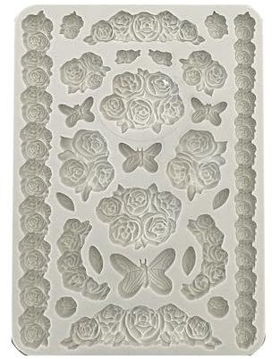 Stamperia Moule Silicone A5 Multicolore 14,8 x 21 x 1,1 cm