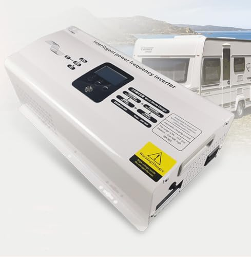 1000W Solar Hybrid Wechselrichter Stromwandler DC12V 24V 48V auf AC230V,netzunabhängiger Reiner Sinus Hybridwechselrichter mit 40A MPPT Photovoltaik Solarregler,PV Max 450V Eingang