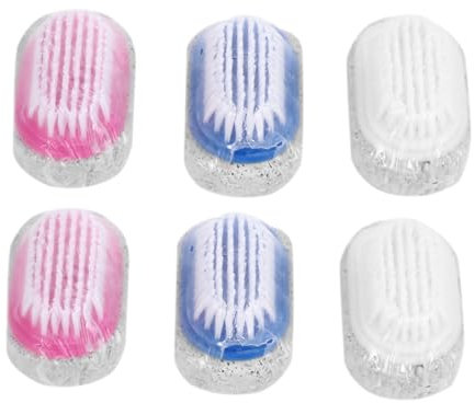 DONFAMDS Set 6 Pezzi Pietra Pomice Naturale Per Piedi Doppia Faccia Spazzola Per Pedicure Rimozione Calli Per Cura Piedi Pelle Morta