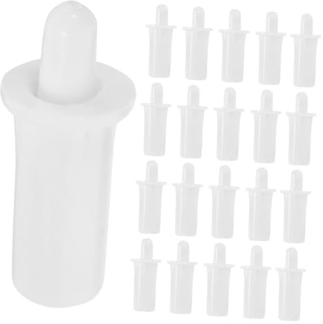 TEHAUX 80pcs Spring Loaded Shutter Repair Pins Set for Window Blind Parts Movable Louver Tools