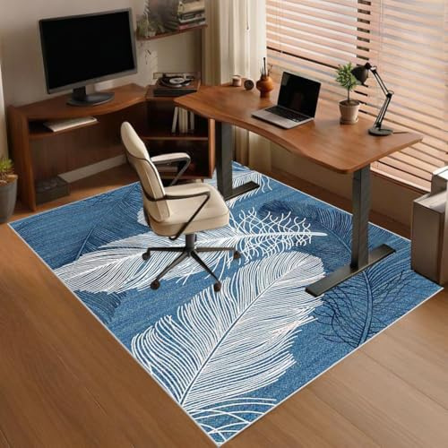 Alfombrilla para Silla para Suelos Duros, Alfombra for Silla de Escritorio, Alfombra Silla Ruedas Gaming Oficina, Alfombrilla para Silla de Gaming, Alfombrilla para Silla de Oficina 60 x 90 cm
