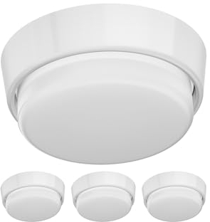 ledscom.de 4 pz GX53 zoccolo lampada INEL rotondo 90mm Ø incl. lampada LED 3,808W 420lm bianco