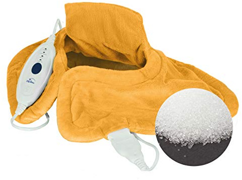 Hydas 4689.1.00 Heizkissen mit Bestem Körperkontakt durch innovative Füllung gelb