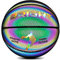 BRIGHT™ Leuchtender Basketball - Reflektierender Holografische | Im Dunkeln leuchten | Kinder und Erwachsene | Unisex | Weiß/Schwarz/Rosa/Blau/Gelb | Für Drinnen Und Draußen | Größe 7
