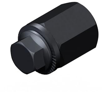 Polygonadapter M12x1,25 für Fahrradanhänger, präzise Passform und robuste Konstruktion, kompatibel mit Qeridoo Fahrradanhänger langlebiges Zubehör