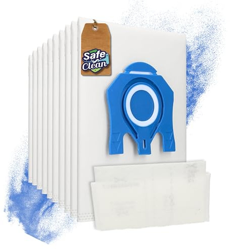 10 Staubsaugerbeutel inkl. Motor- & Abluftfilter kompatibel mit swirl M50 für Miele Staubsauger GN Complete Classic C3 C2 C1 S2 S4 S5 S8 S800 S600 S2000 S5000 S8000 ersetzt 9917730 12281680