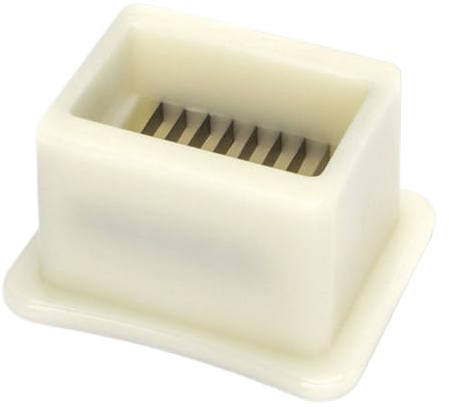 Eventerde Cortador de Judías de Acero Inoxidable | Cortador Rallador De Judías Verdes - Accesorio De Cocina Para Preparación De Comidas Con Verduras Para Hogar, Exterior, Camping, Reuniones Y Picnics