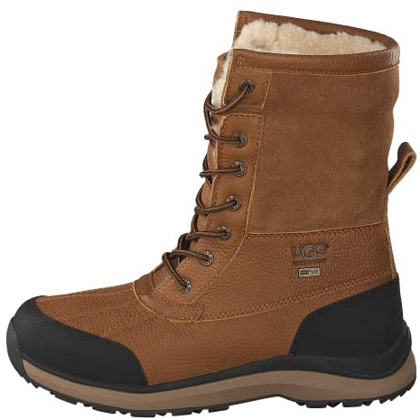 UGG Women's W Adirondack Boot III Snow, Chestnut, 6.5 M US