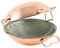 Sartén vitrocerámica original de cobre portugués (24 cm)