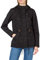 ONLY Damen Übergangs-Jacke ONLLorca Canvas Parka mit Kapuze 15216452, Black Ii,XS