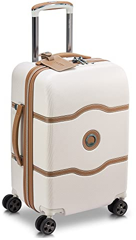 DELSEY Paris - Chatelet AIR 2.0 - Hartschalen-Kabinenkoffer 55 cm x 35 cm x 25 cm - 38 L - S - Angora