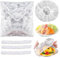 300 PCS cuffie copri alimenti copri alimenti con elastico sacchetti di conservazione freschi Sacchetti Per Conservare Freschi Per Alimenti resistente Per Alimenti Verdure Conservazione Della Frutta