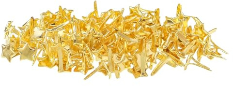 100pcs Brads Pattern Clips Metal Paper Clasps Split Pins Round Head for School Scrapbooking Clip Pattern