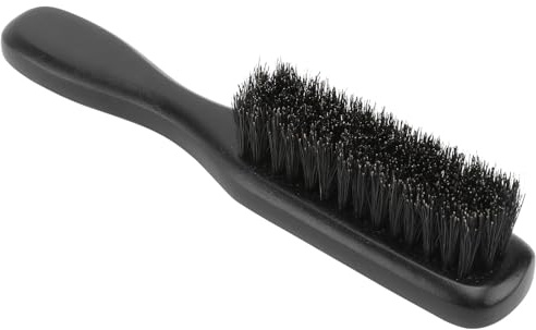 HAMPPLIES Spazzola Pratica la Cura della Barba Setole Sintetiche, Facile da Pulire e Maneggevole, la Toelettatura Maschile Quotidiana