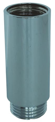SOMATHERM FOR YOU, Rallonge chromée Mâle-Femelle 20/27 - Longueur 50mm - Raccord en laiton pour ajustement de l'installation sanitaire - Finition esthétique et durable