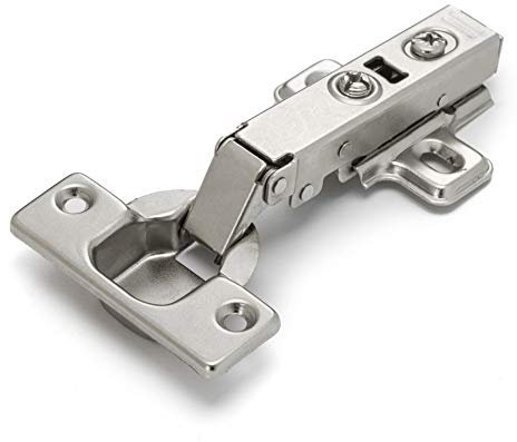 Luokim 10-Pack Frameless Full Overlay Soft Close Cabinet Hinges